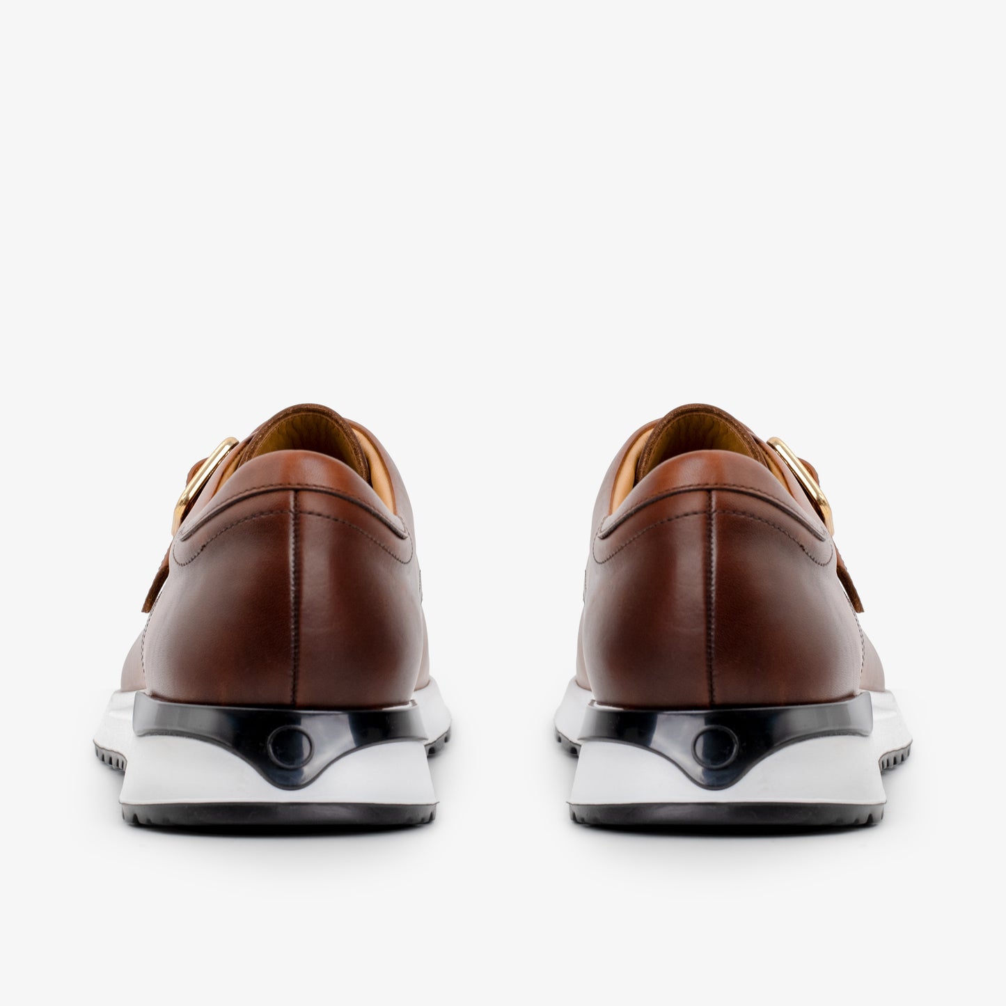 Zapatillas de piel color tostado Torino para hombre