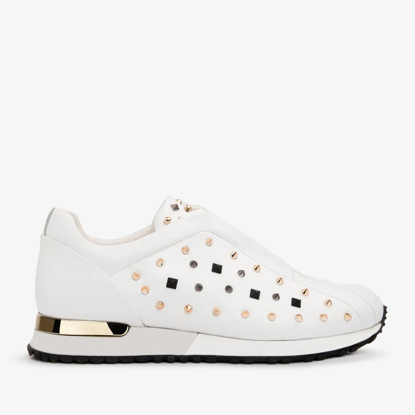 The Infanta White Spike Leather Women Sneaker Limited Edition