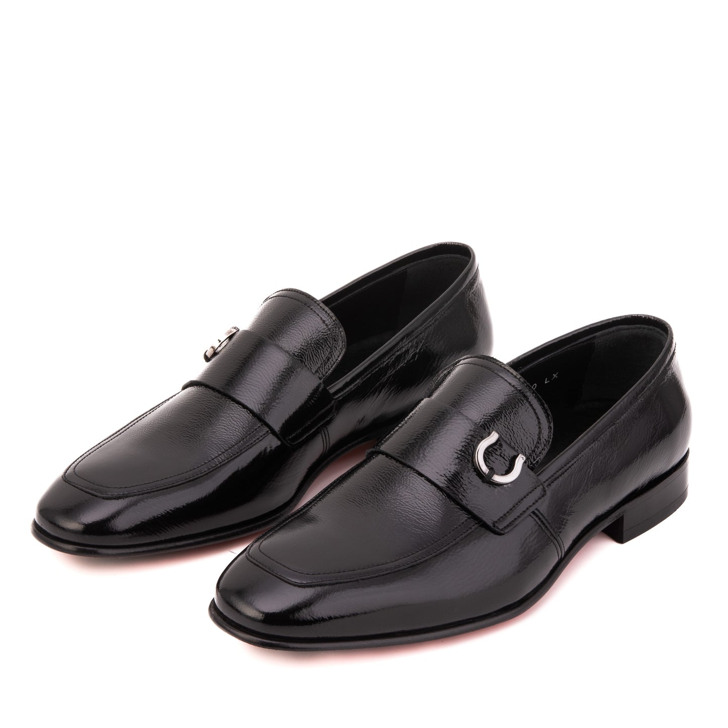 The Blackwell Black Patent Bit Loafer Men Shoe
