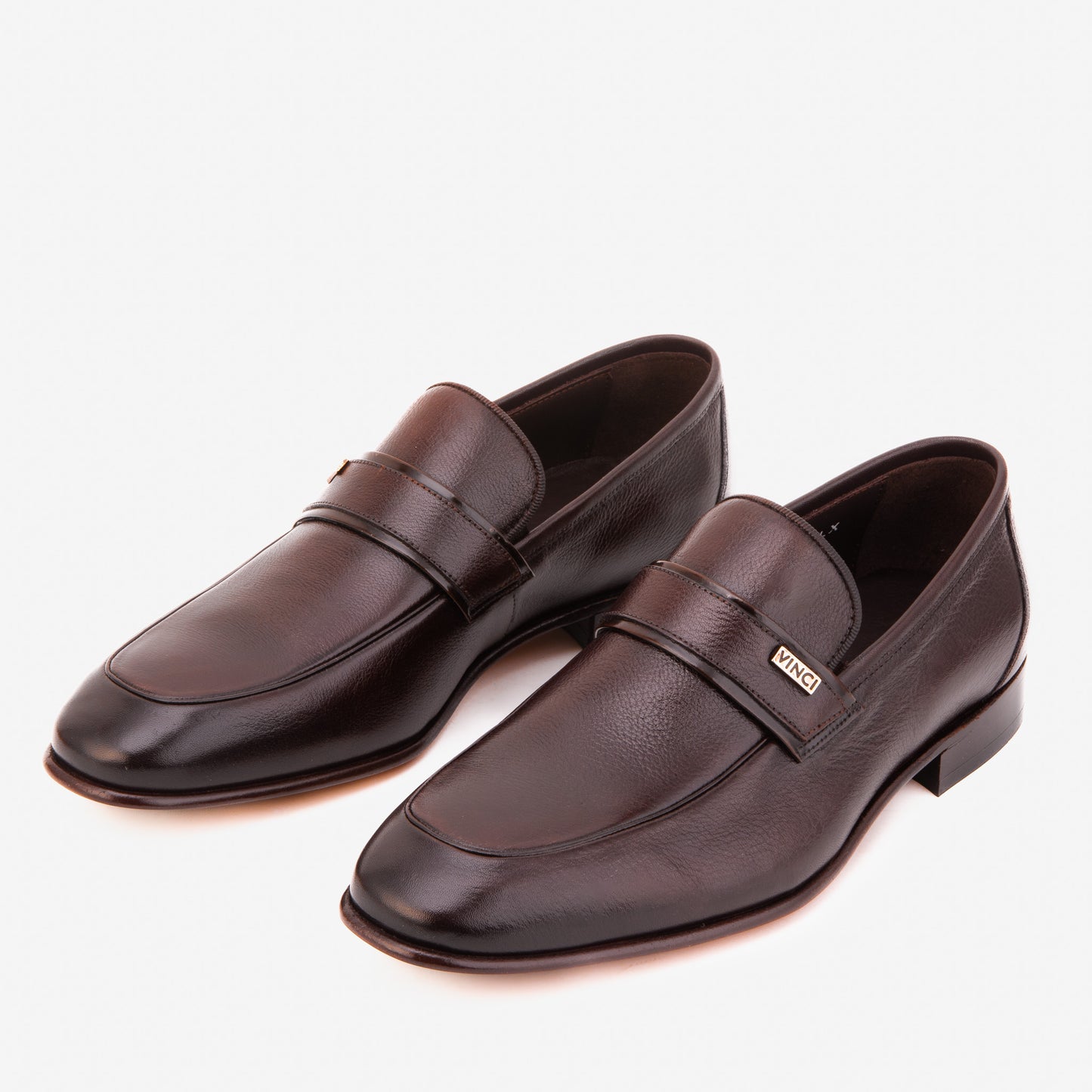 The Ashford Baby Buffalo Leather Loafer Men Shoe