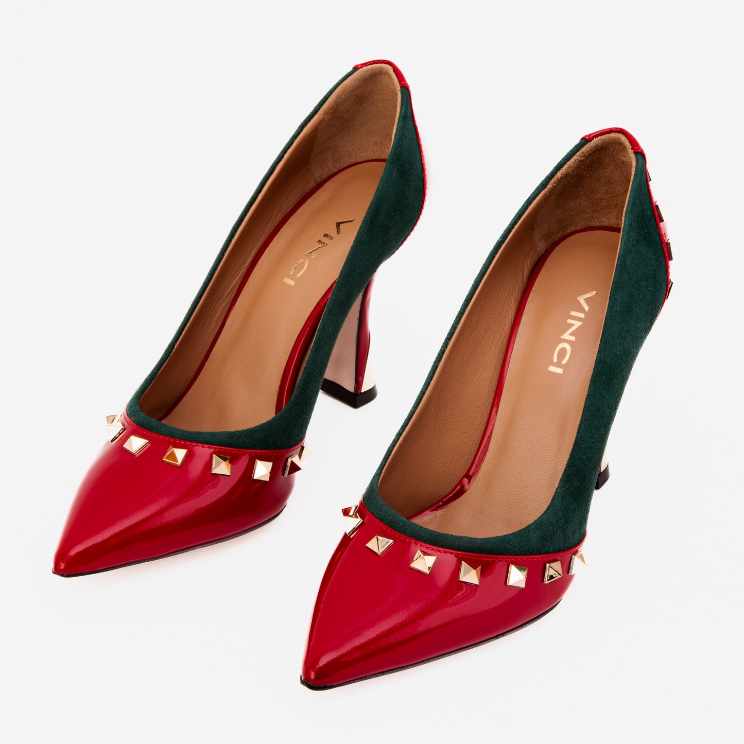 The Bella Vita Studded Leather Pump Women Shoe