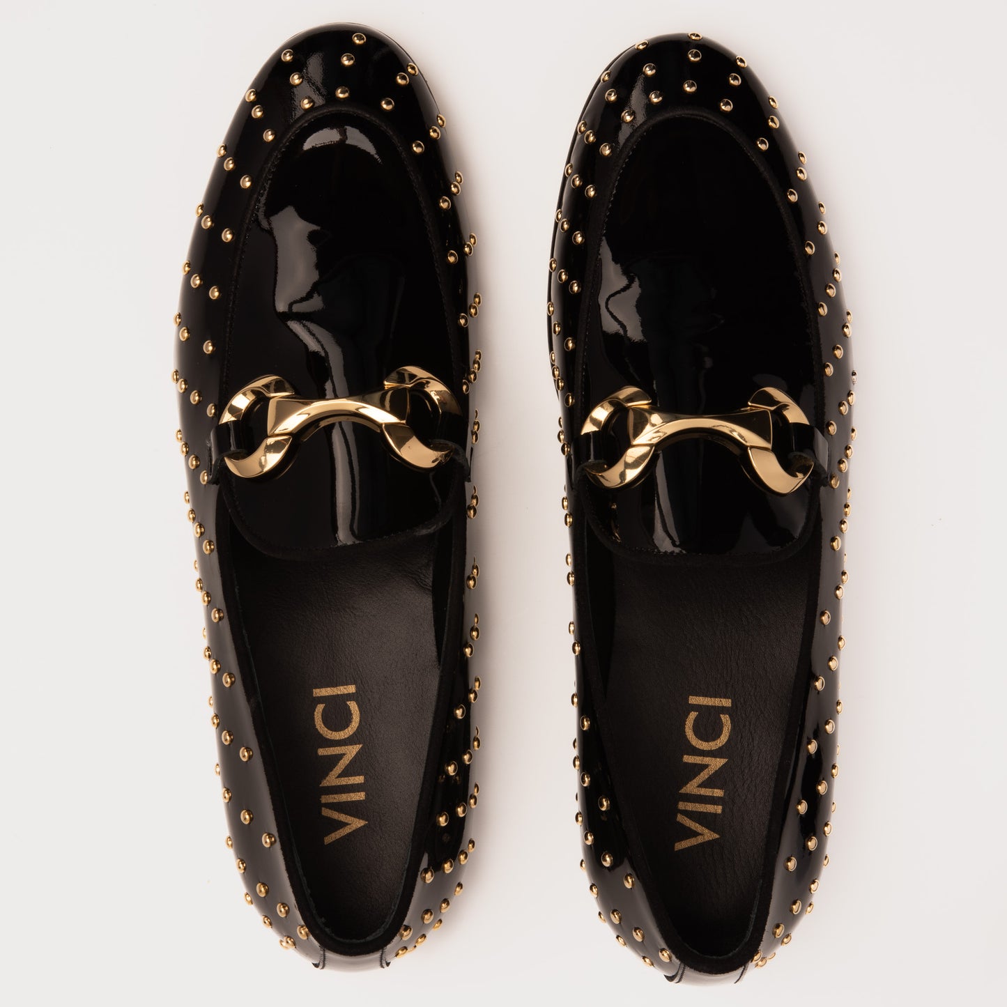 The Jupiter Shoe Black Spike Leather Bit Dress Loafer Limited Edition Men Shoe