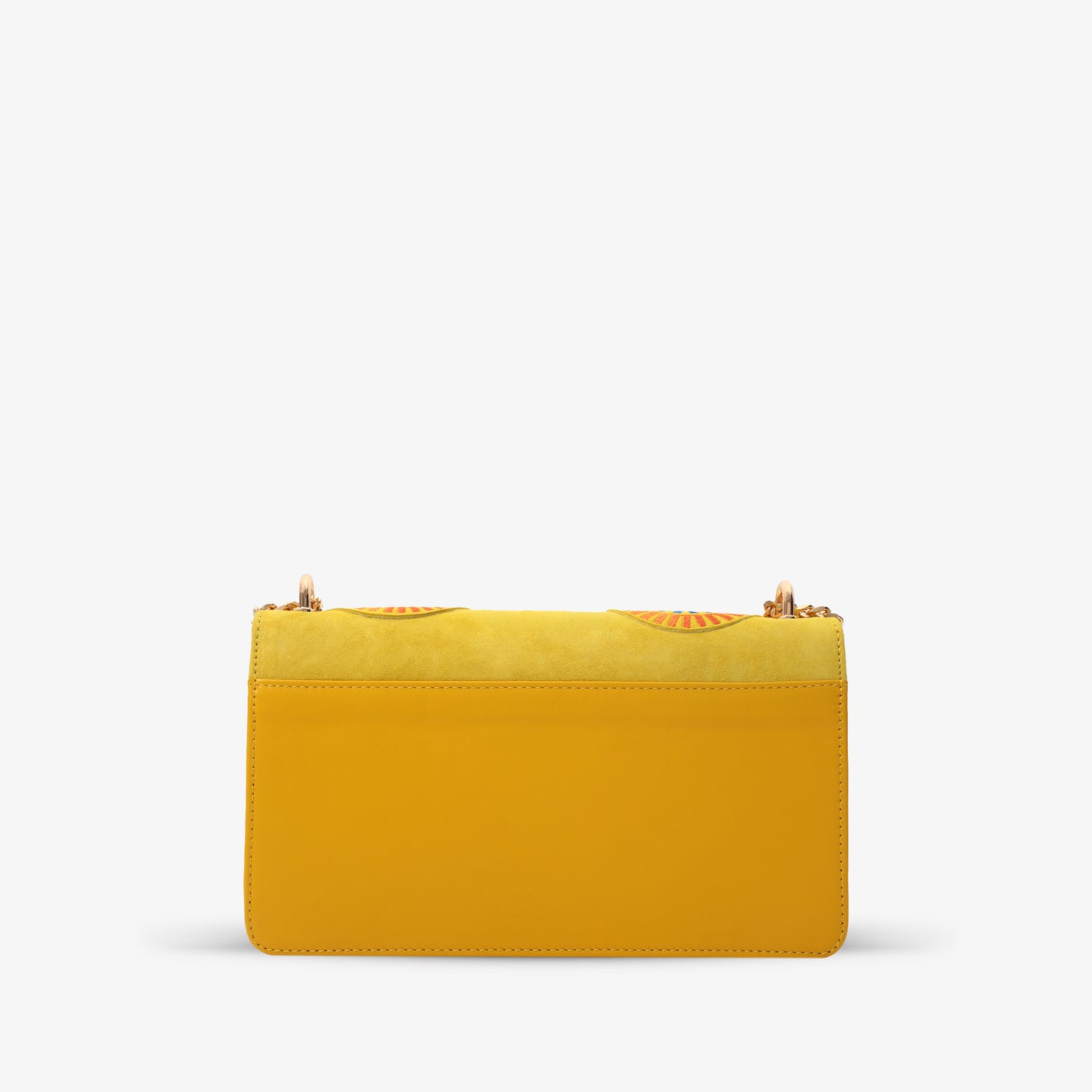 El bolso de piel amarilla Parama