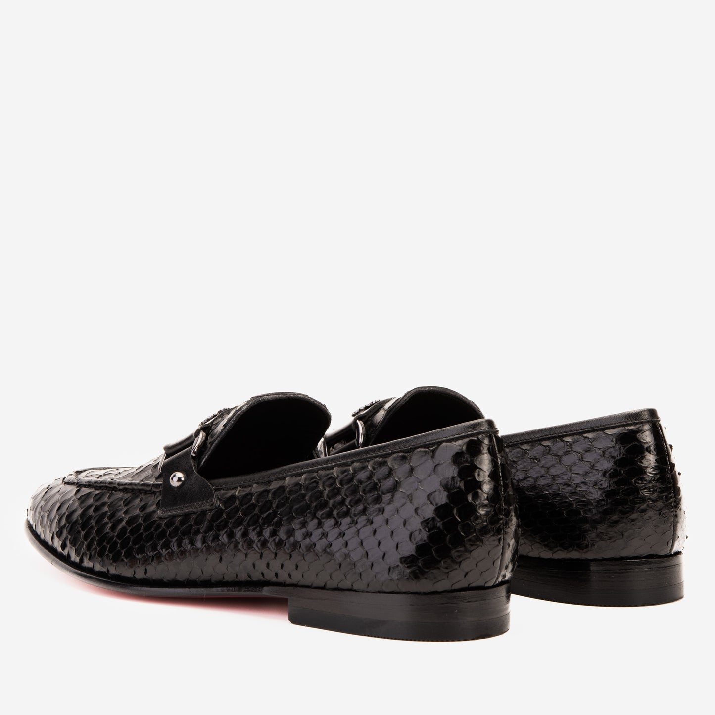 The Boss Pyth Black Shoe Bit Loafer Men Shoe