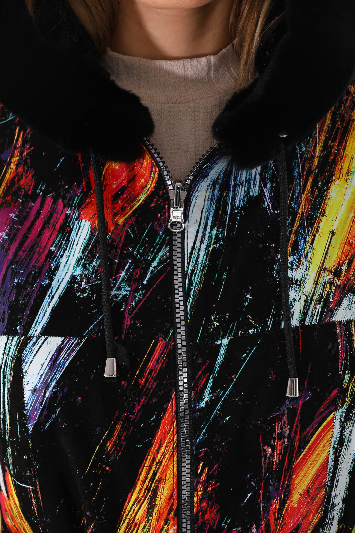 The Prisma Leather Women Coat