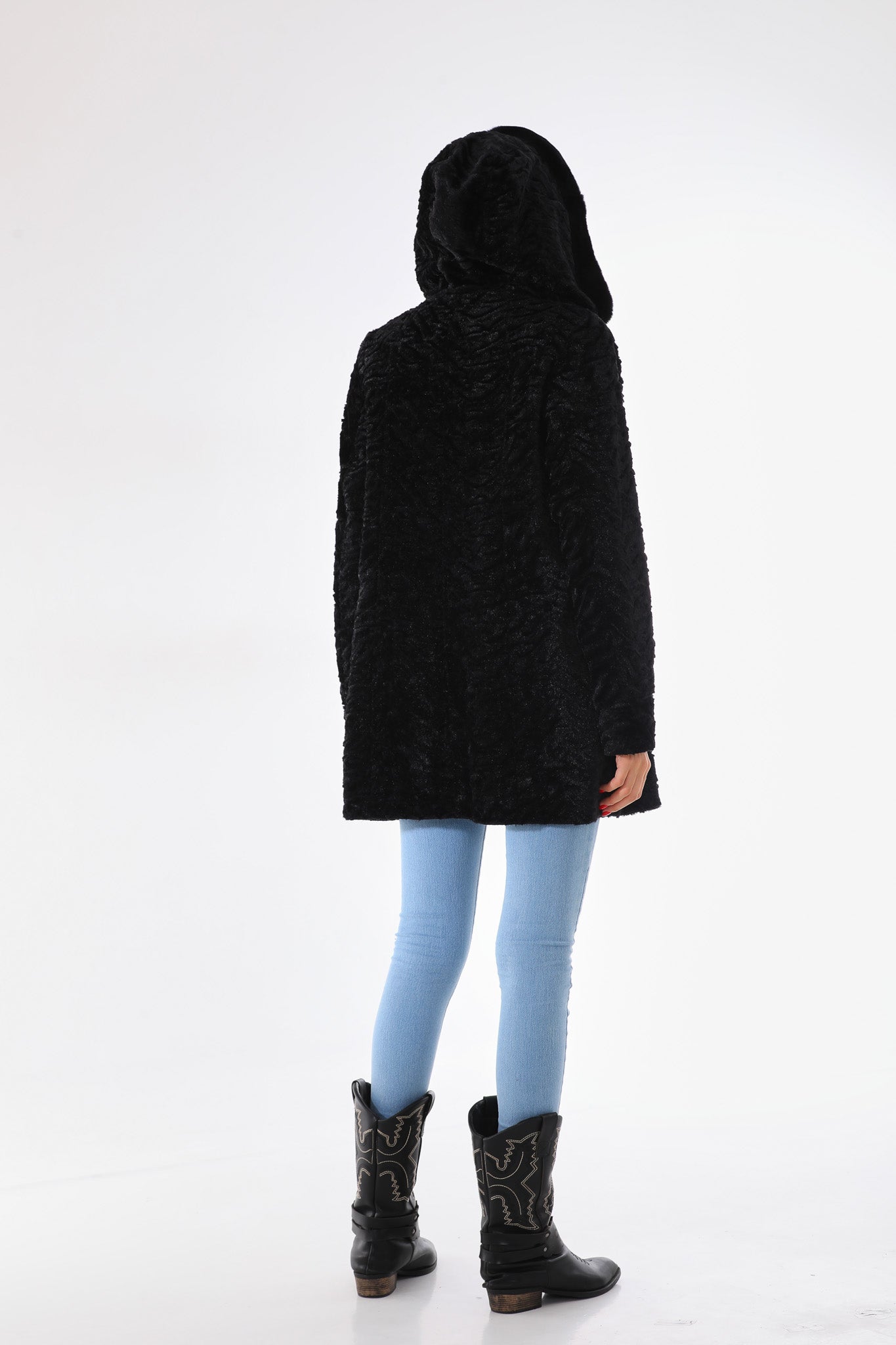The Prisma Leather Women Coat