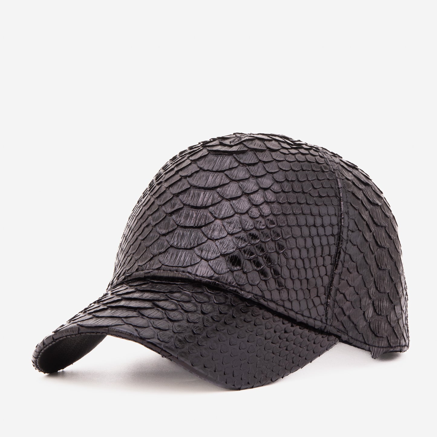 Boss Black Python Leather Cap
