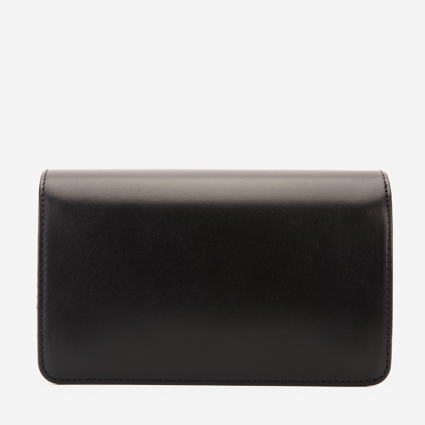 El bolso de mano de cuero negro Diva