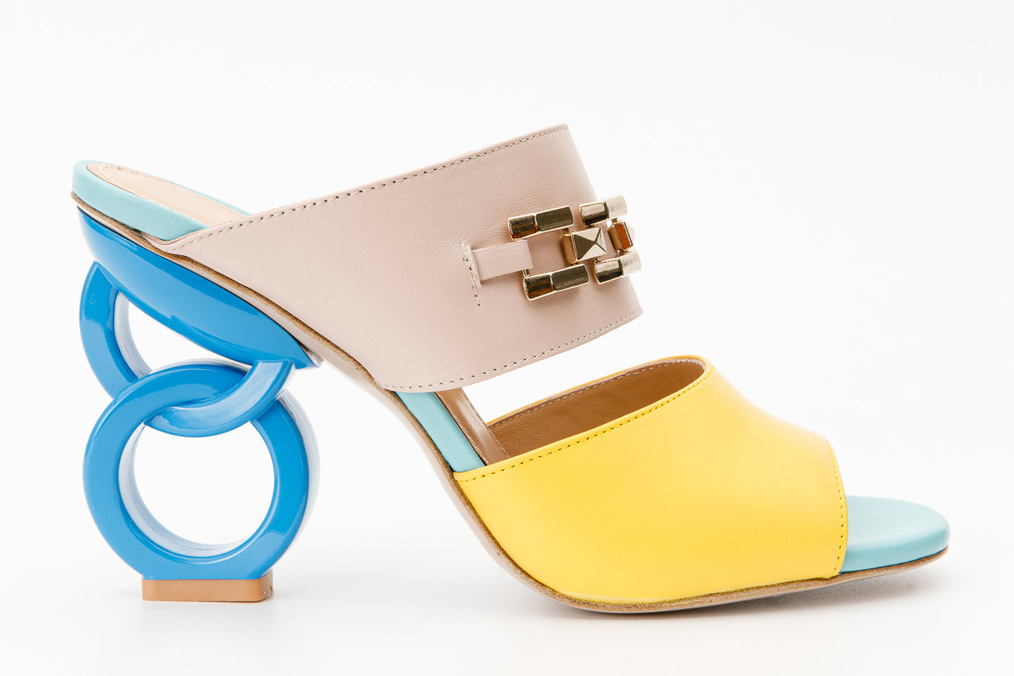 The Vouge Multicolor Leather Women Sandal Final Sale!