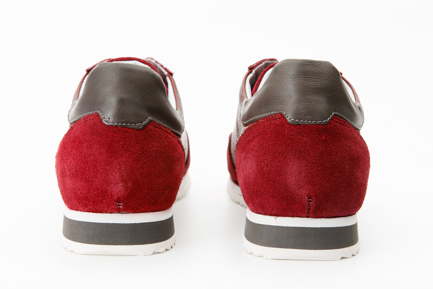 The Rotello Burgundy Leather Men Sneaker Final Sale!