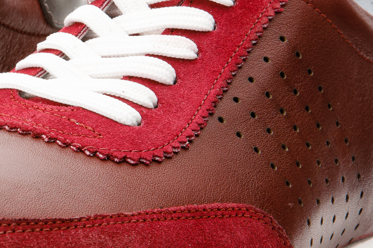 The Rotello Burgundy Leather Men Sneaker Final Sale!