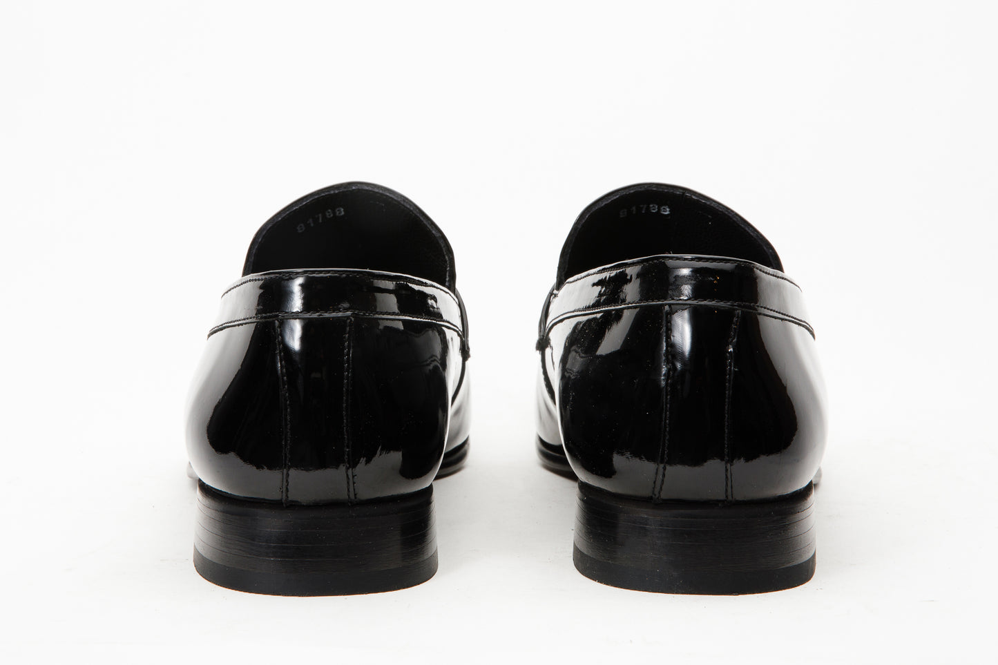 The Dodoma Black Patent Leather Loafer Men Shoe