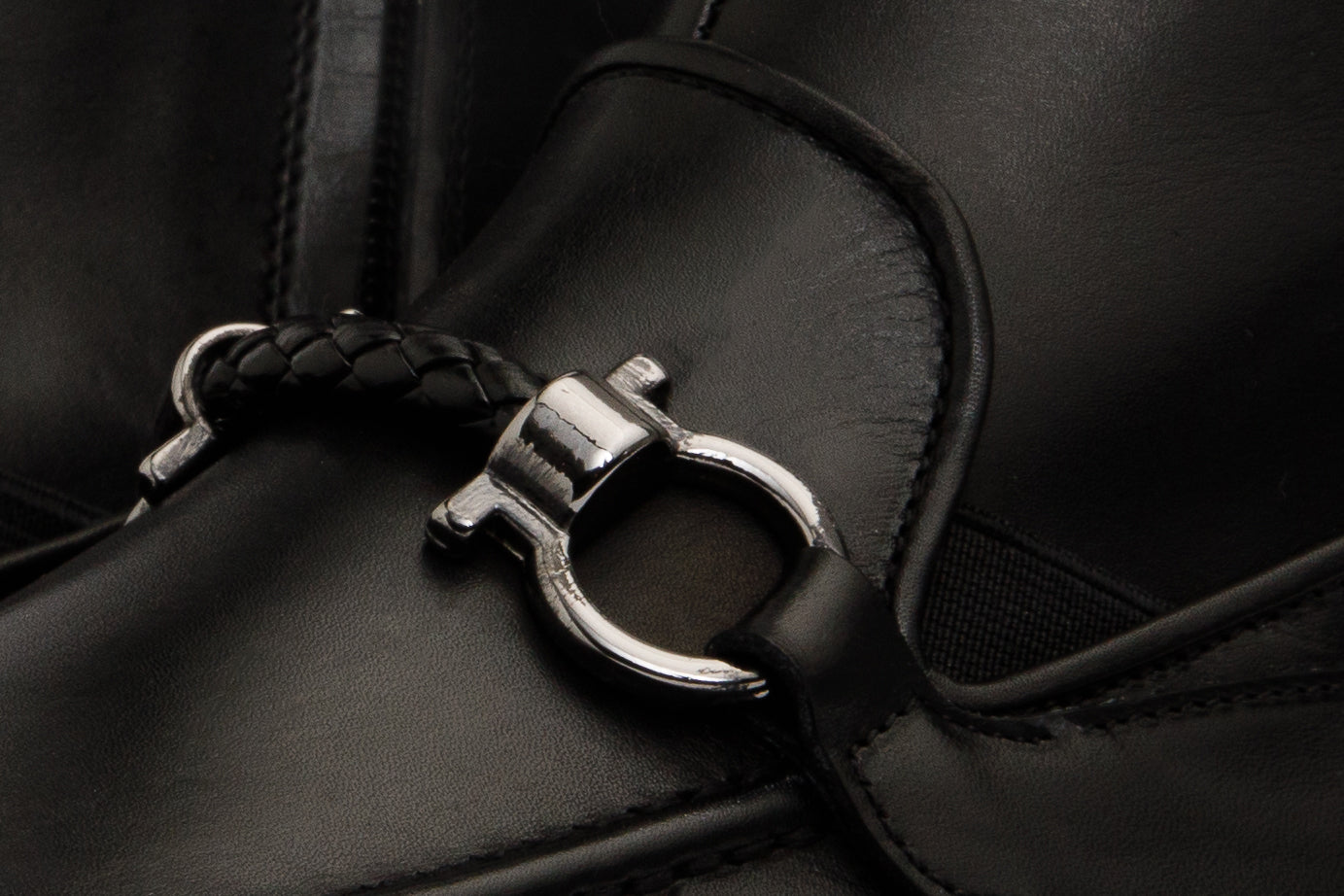 The Baron Black Bit Zip-Up Dress Men Boot Final Sale!