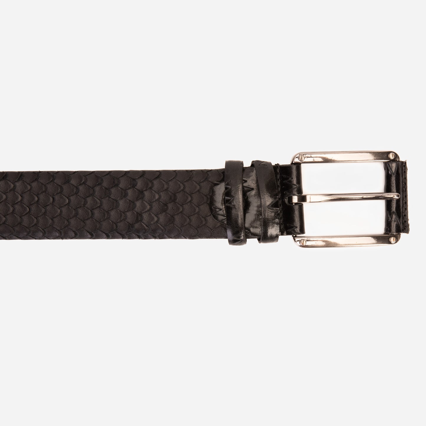 Cinturón de cuero negro de los Césares