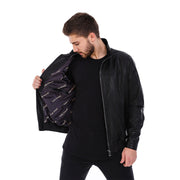 The Barbours Black Leather Jacket