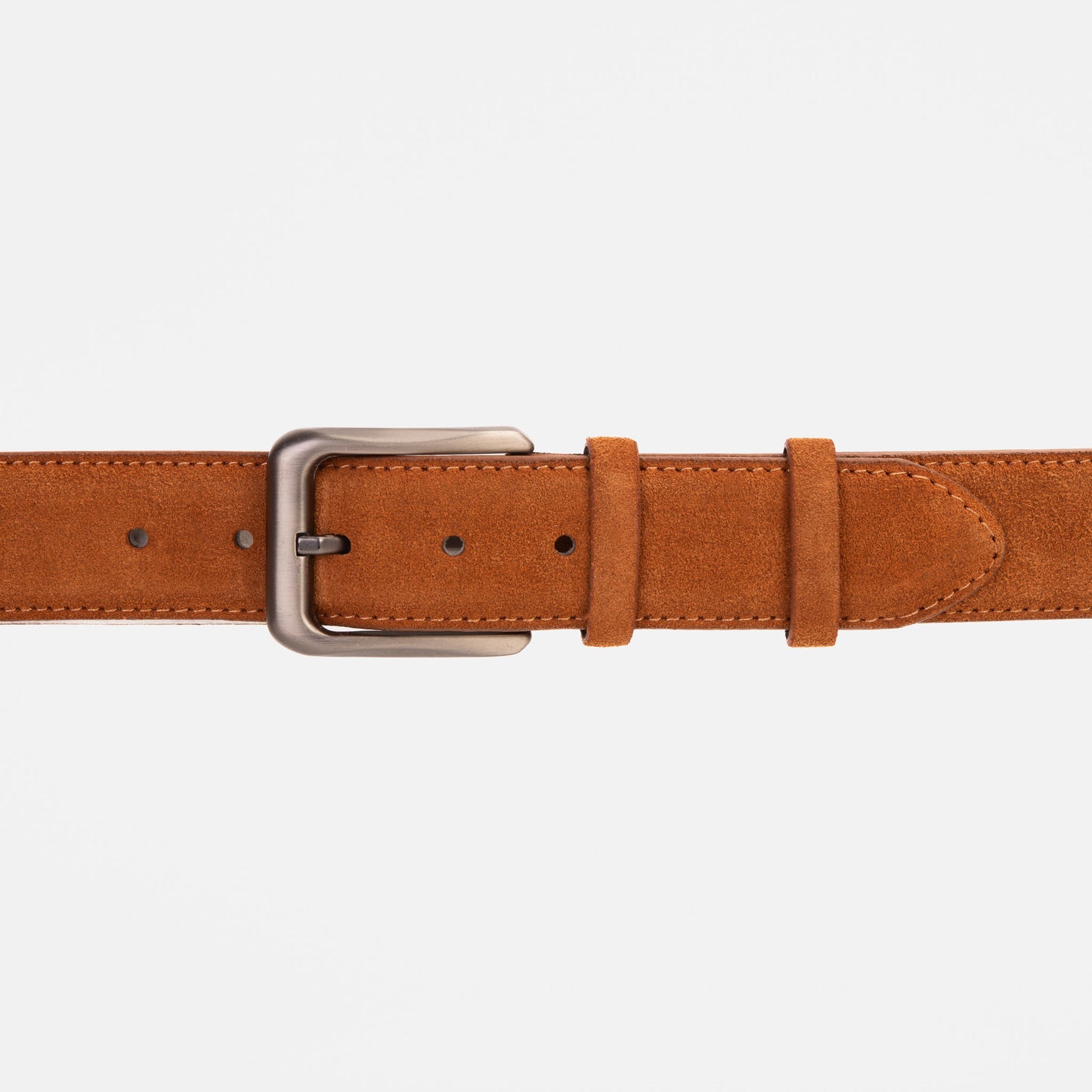 The Lazio Tan Suede Leather Belt – Vinci Leather Shoes