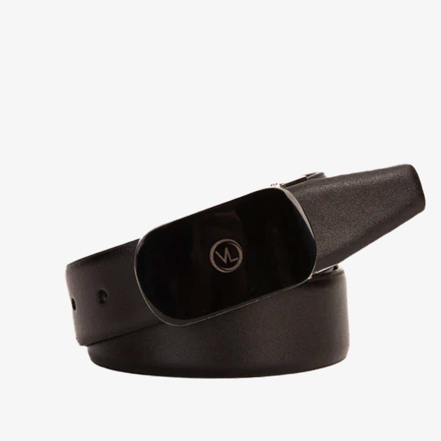 The Marzano Black Color Calfskin  Belt