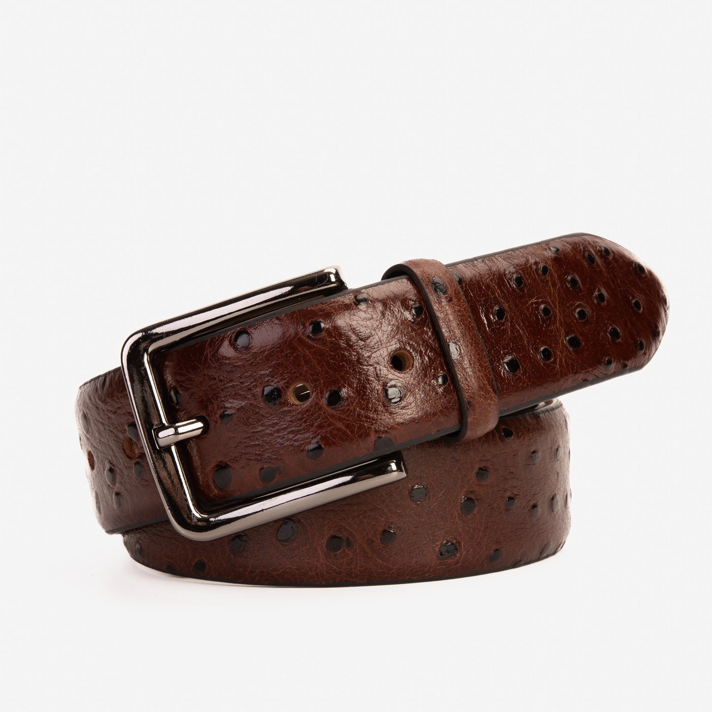 The Johannesburg Brown Leather Belt