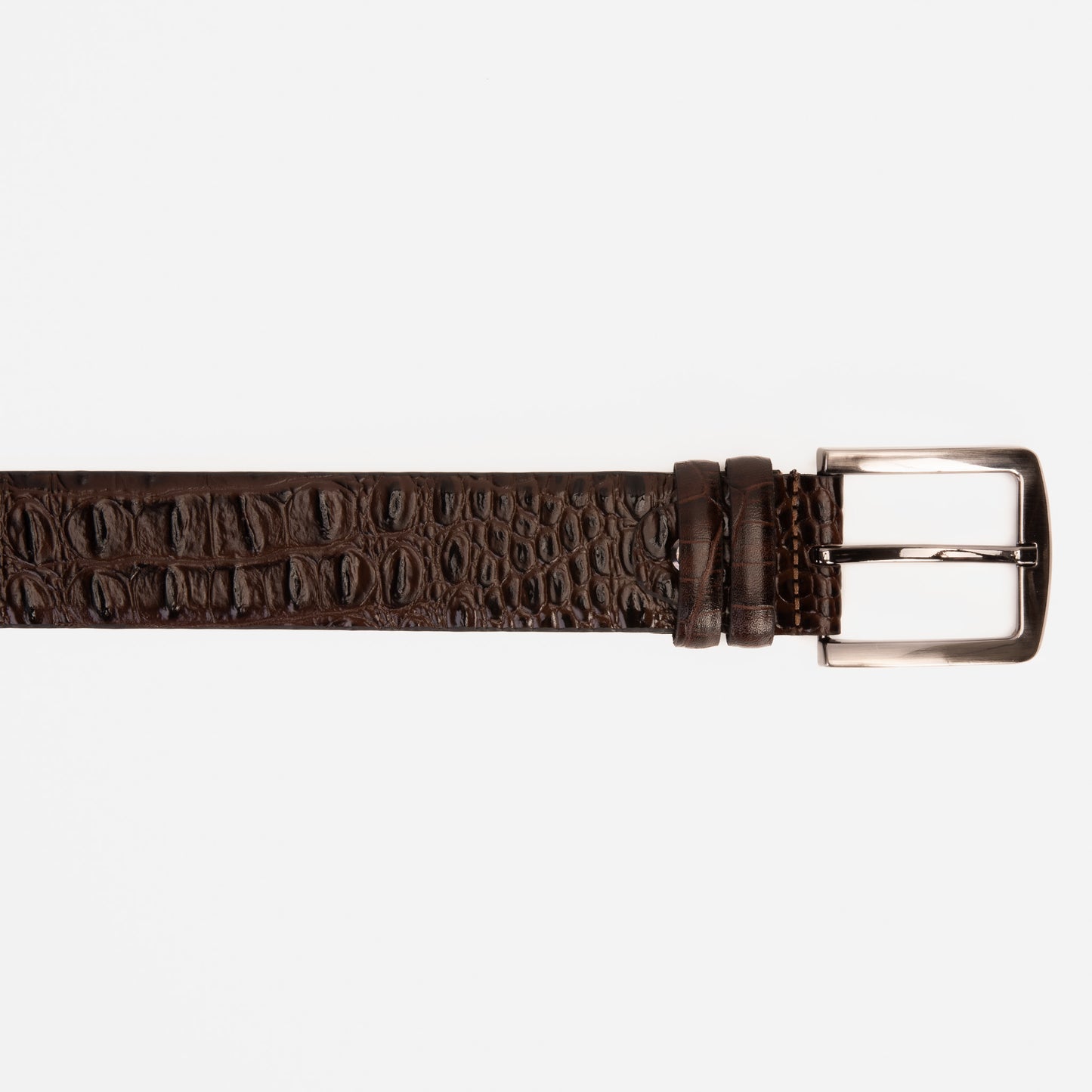 The Bomba Brown Leather Belt