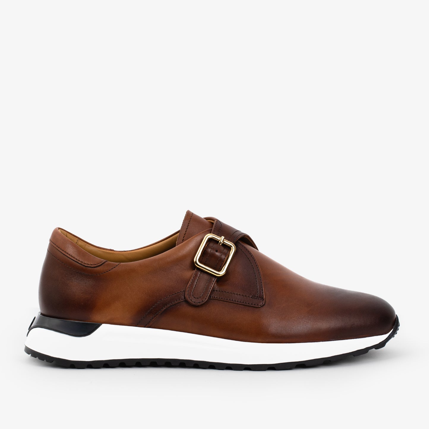 Las Zapatillas de Mujer de Cuero de Búfalo Luxe Tan