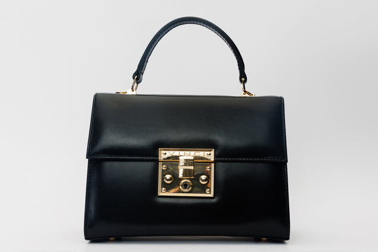 EGE BLACK LEATHER PURSE (CNT 776 )