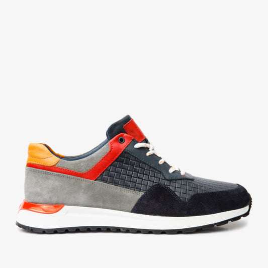 The Rakka Multicolor Leather Men Sneaker