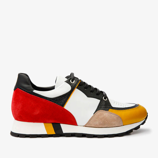 Zapatillas de piel blanca Covelo para hombre ¡Venta final!