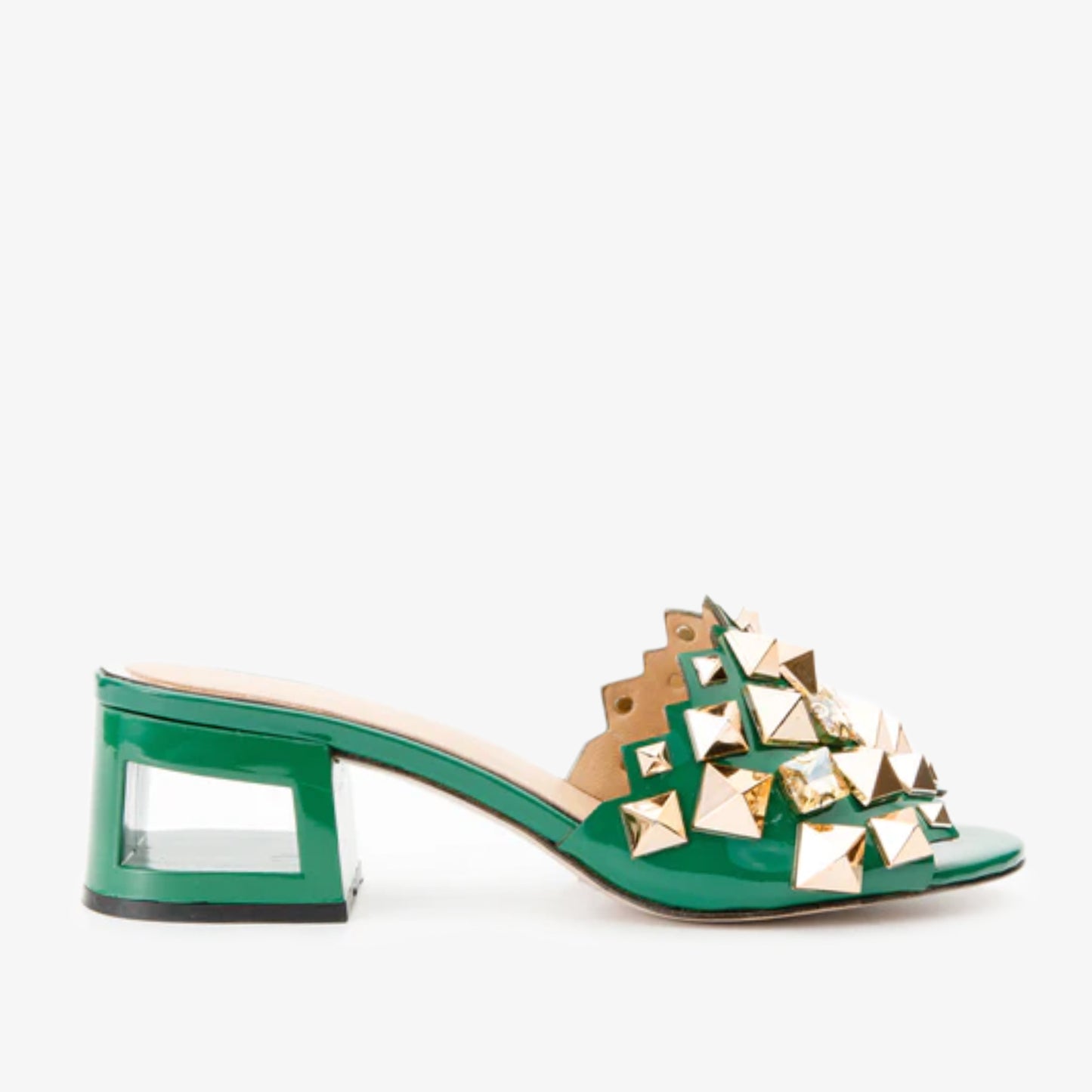 The Balat Green Leather Women Sandal Final Sale!