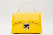 The Duffryn Yellow Leather Handbag