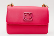 The Maneadero Fuchsia Leather Handbag