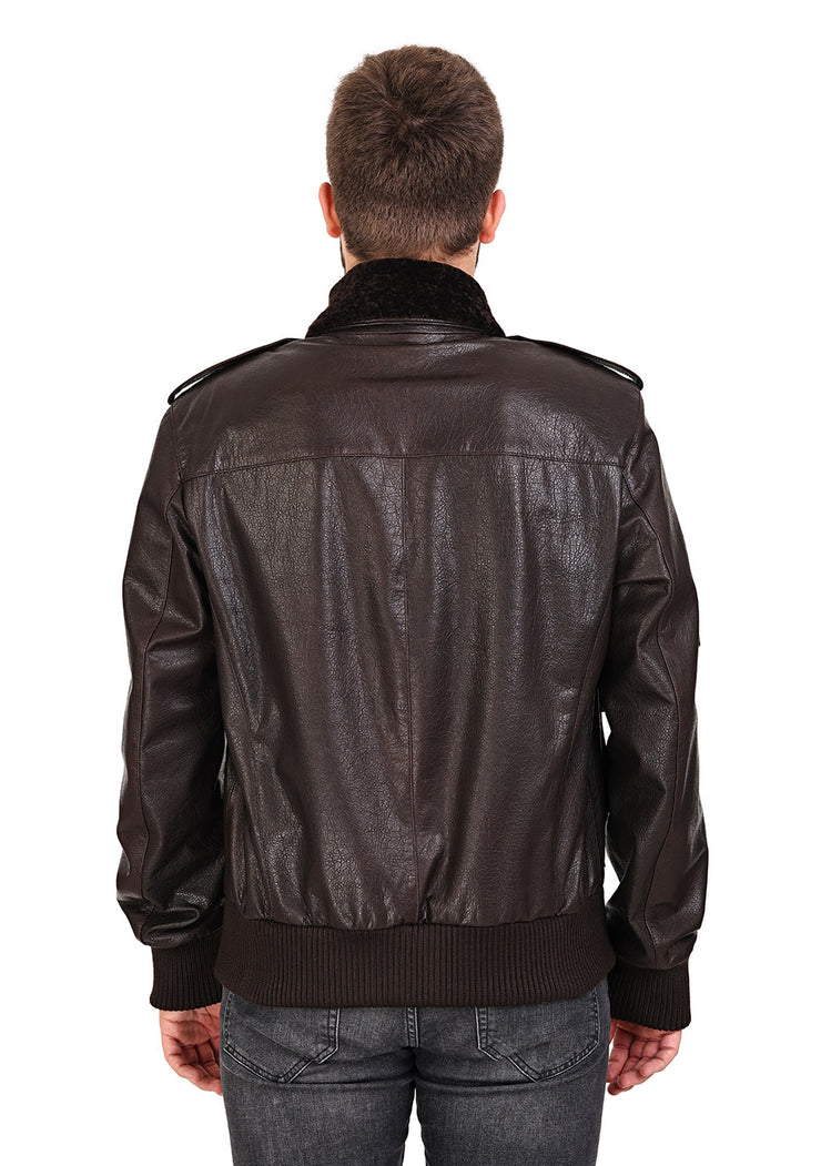 The Tivoli Brown Leather Jacket