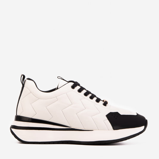 The Veneto White Leather Men Sneaker
