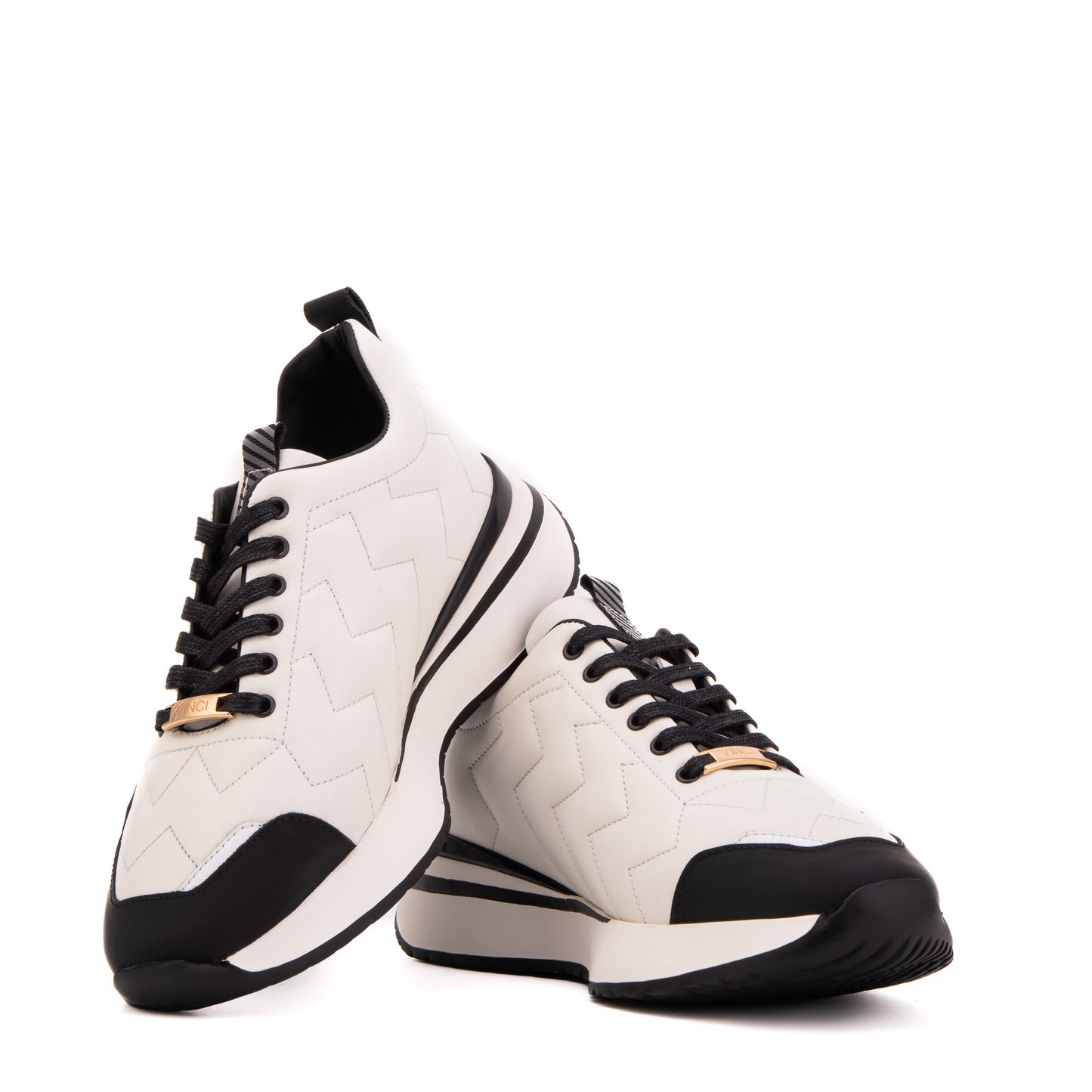 The Veneto White Leather Men Sneaker