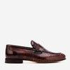 The Aurelio Python & Baby Buffalo Leather Penny Loafer