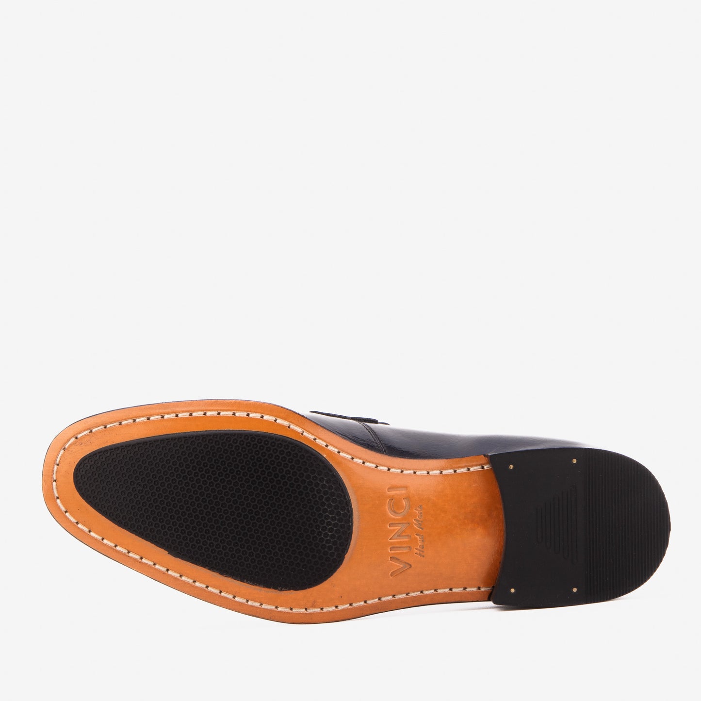 The Blackwell Navy Patent Bit Loafer Men Shoe