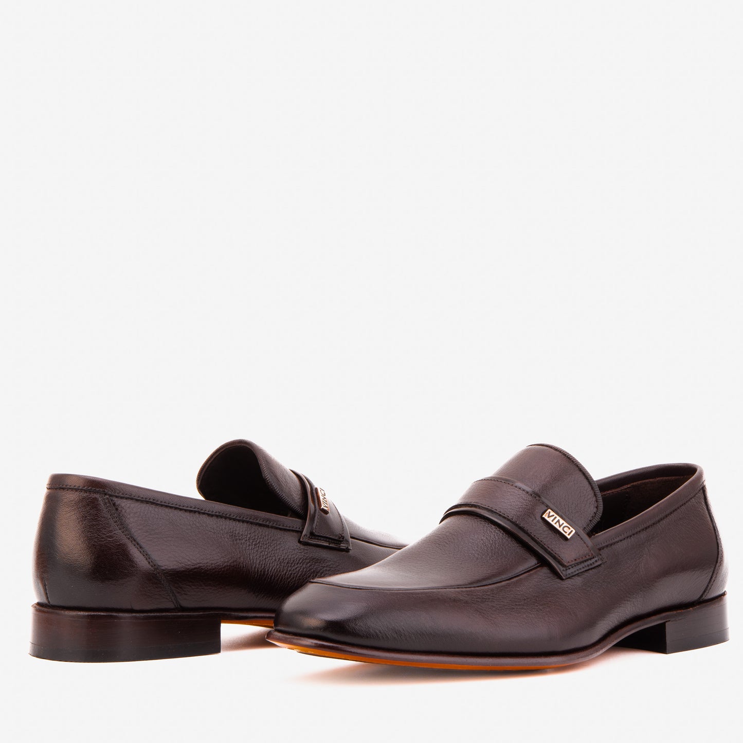 The Ashford Baby Buffalo Leather Loafer Men Shoe
