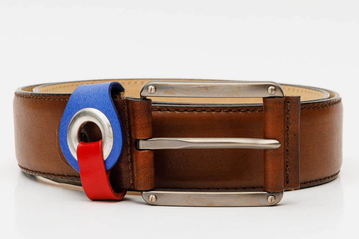 The Jackie Tan Leather Belt