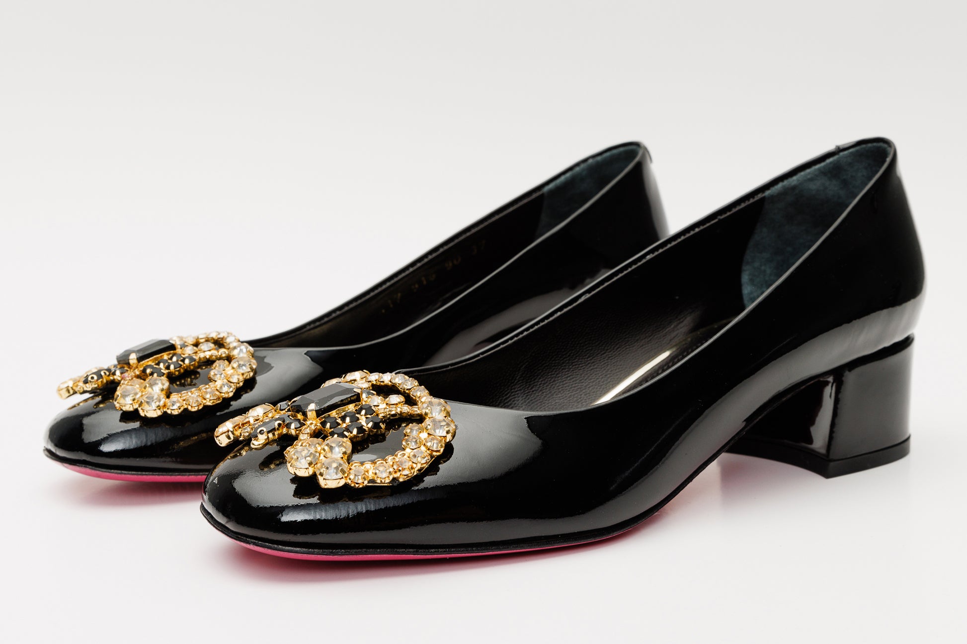 The Foggia Black Leather Block Heel Pump Women Shoe – Vinci Leather Shoes