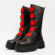 The Mardin Black Leather Boot