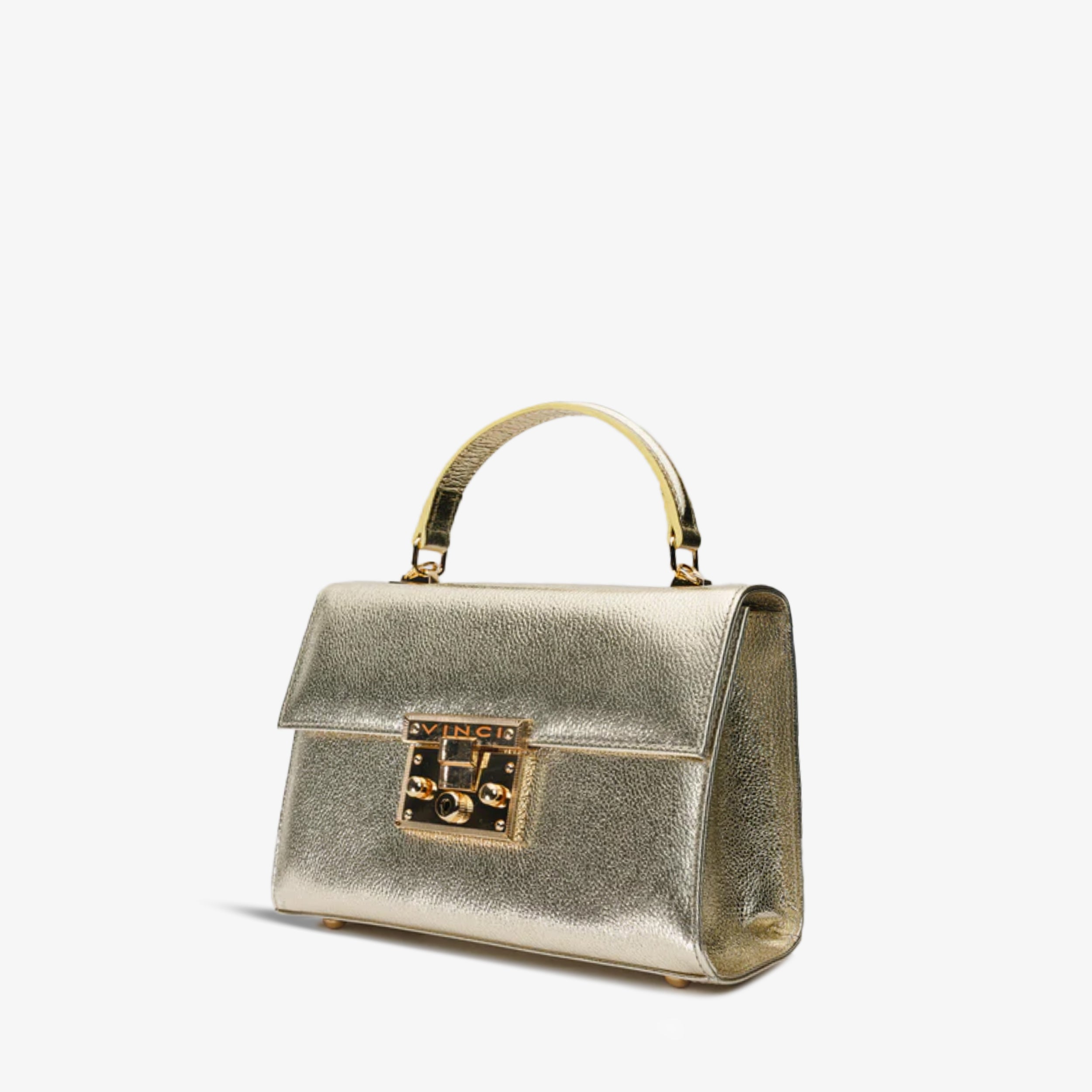 The Ege Gold Leather Hanbag