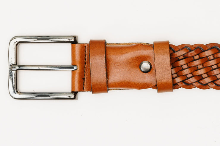 The Mclean Brown Color Leather Belt