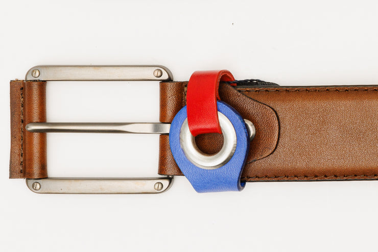 The Jackie Brown Leather Belt