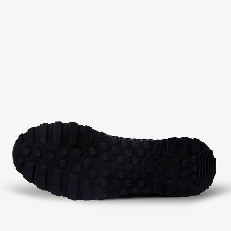 The Boss Pyth Snk Skin Black Sneaker