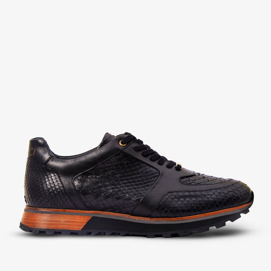 Zapatillas de deporte Boss Pyth Snk Skin negras para hombre