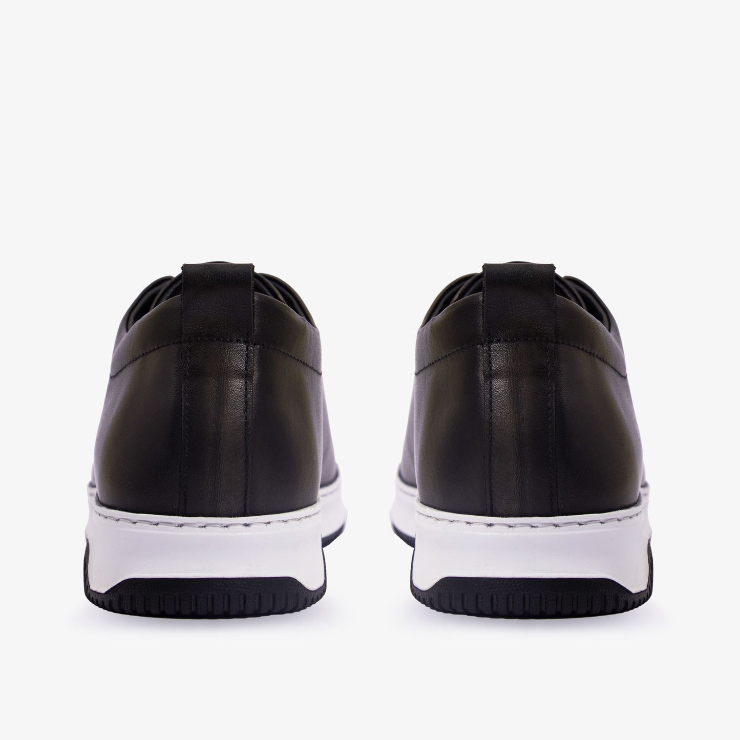 The Urgup Black Men Sneaker – Vinci Leather Shoes