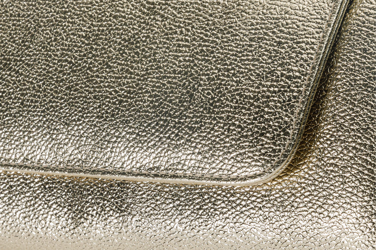 EGE GOLD  LEATHER  CLUTCH