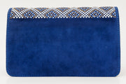 NAMPULA SAX BLUE  LEATHER HANDBAG