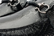 The Bologna Black Bit Loafer Shoe