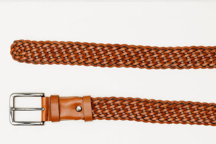 The Mclean Brown Color Leather Belt