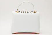 INFANTA WHITE LEATHER PURSE